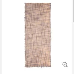 The Spring shop gray & beige fringe table runner
